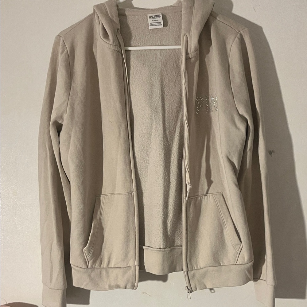 Victoria's Secret Pink Beige Cardigan